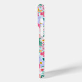 モダンカラフルフラワーガーデンモノグラム Case-Mate iPhoneケース (裏面 / 左)