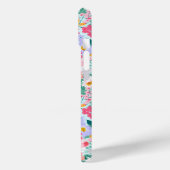 モダンカラフルフラワーガーデンモノグラム Case-Mate iPhoneケース (裏面 / 左)