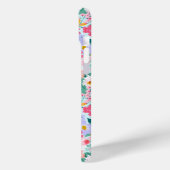 モダンカラフルフラワーガーデンモノグラム Case-Mate iPhoneケース (裏面 / 左)