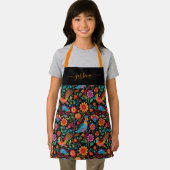 モダンカラフルフローラ名 エプロン (インサイチュ)
