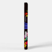 モダンカラフルフローラ抽象芸術のパターン#06 Case-Mate iPhoneケース (裏面 / 右)