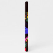 モダンカラフルフローラ抽象芸術のパターン#06 iPhoneケース (右側)