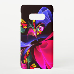 モダンカラフルフローラ抽象芸術のパターン#06 SAMSUNG GALAXY S10Eケース