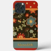 モダンカラフルフローラ Case-Mate iPhoneケース (裏面)