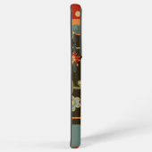 モダンカラフルフローラ SAMSUNG GALAXYケース (右側面)