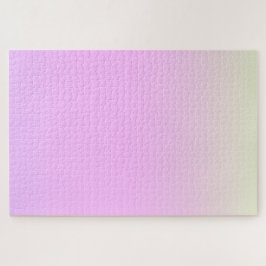 モダンカラフルレインボーのグラデーション水色 ジグソーパズル