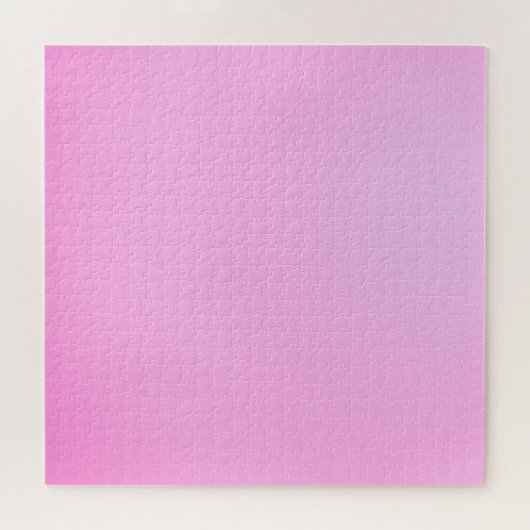 モダンカラフルレインボーのグラデーション水色 ジグソーパズル (横)