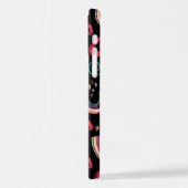 モダンカラフルレインボーカスタムフォト iPhoneケース (左側面)