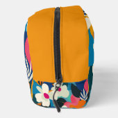 モダンカラフルレトロ花モノグラムの ドップキット (右)