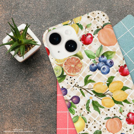 モダンカラフルヴィンテージ iPhone 14ケース