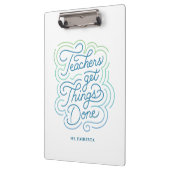 モダンカラフル先生 クリップボード (左)