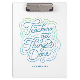 モダンカラフル先生 クリップボード