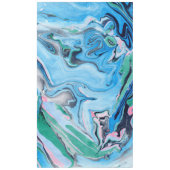 モダンカラフル大理石 テーブルクロス (正面)