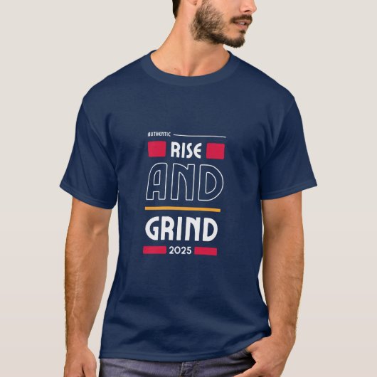 モダンカラフル引用Tシャツ Tシャツ (正面)