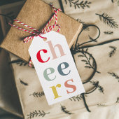 モダンカラフル応援 |パステルカラー ギフトタグ