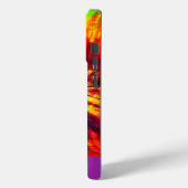 モダンカラフル抽象デザイン Case-Mate iPhoneケース (裏面 / 左)