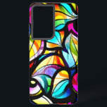モダンカラフル抽象芸術ステンドグラスデザイン SAMSUNG GALAXY S21 ULTRAケース<br><div class="desc">ステンドグラスデザインパターンの画像。カッコいいモダンデザイン</div>