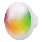 モダンカラフル抽象芸術トレンディーテンプレート セラミックノブ (右)