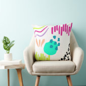 モダンカラフル抽象芸術パターン。 クッション (椅子)