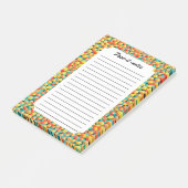 モダンカラフル抽象芸術絵を描球 ポストイット (アングル)