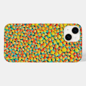 モダンカラフル抽象芸術絵を描球 Case-Mate iPhoneケース (裏面 (横))