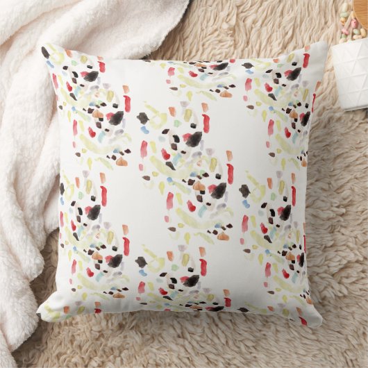 モダンカラフル抽象芸術装飾用クッション クッション (ブランケット)