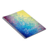 モダンカラフル抽象芸術 ノートブック (右側)