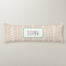 モダンカラフル抽象芸術 ボディピロー