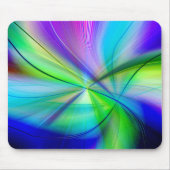 モダンカラフル抽象芸術 マウスパッド (正面)