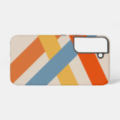 モダンカラフル抽象芸術 SAMSUNG GALAXYケース (裏面横)