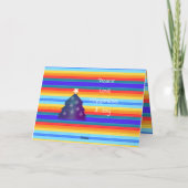 モダンカラフル明るい シーズンカード (裏面)