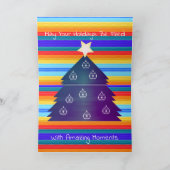 モダンカラフル明るい シーズンカード (内部)