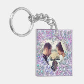 モダンカラフル珠心形形形形形器 キーホルダー (正面左)