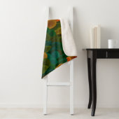 モダンカラフル秋 シェルパブランケット (インサイチュ)