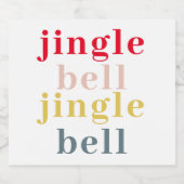 モダンカラフル鈴 ビールラベル (シングルラベル)