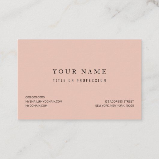 モダンカラフル鈴 名刺 (裏面)