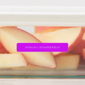 モダンカラフル防水名キッズ ラベル (貼付)