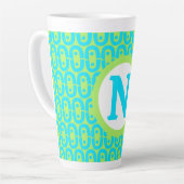 モダンカラフル カフェラテマグ (左アングル)