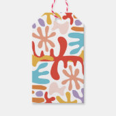 モダンカラフル ギフトタグ (正面)