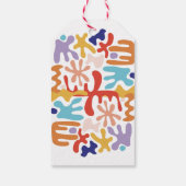 モダンカラフル ギフトタグ (裏面)
