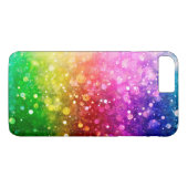 モダンカラフル《写真》ぼけ味グリッター Case-Mate iPhoneケース (裏面(横))