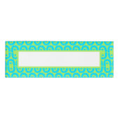 モダンカラフル 名札 (正面)