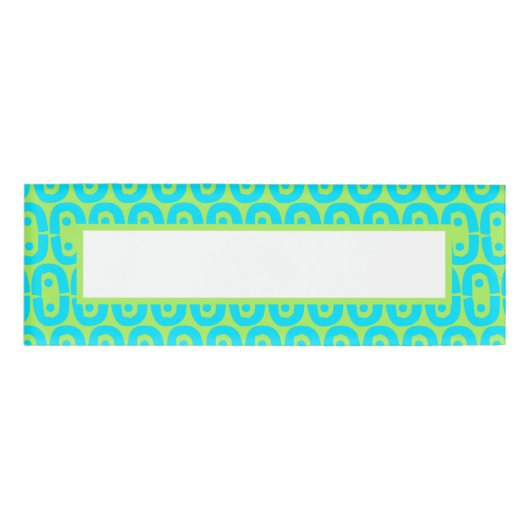 モダンカラフル 名札 (正面)