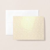 モダンカラフル 箔カード (封筒付き正面)