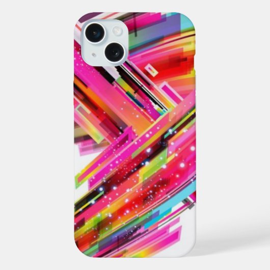 モダンカラフル iPhoneケース (裏面)
