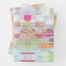 モダンカラフルBright Geometric Art