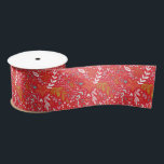 モダンカラフルChristmas Botanical Gift Wrapping サテンリボン<br><div class="desc">美しいサテン与えクリスマスホリデーラッピングリボンでギフト体験を向上。ケーキのアイシングと同様に、私たちのリボンはあなたのプレゼントを本当に際立たせる完璧な仕上げtouchである。詳細に対し気にて最大限の注意を払って作られたリボンは、2つの材料タイプと2つの幅オプションで利用可能であり、あなたのギフトのニーズに合わせて最適なものを選択することができる。でも無ストップい！このアクセサリは、文字、画像、デザインでパーソナライズでき、プレゼントに心のこもったtouchを追加できる。あなたは感謝の小さなトークンや壮大なジェスチャーを包むかどうか、私たちの美しいリボンは、あなたの贈り物を優雅さと魅力の新しい高さに高める。私たちのサテン与えクリスマスホリデーのラッピングリボンでギフトの瞬間を思い出に残す。</div>