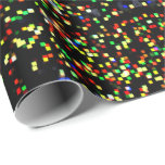 モダンカラフルChristmas Lightsキューブフェスティバル ラッピングペーパー<br><div class="desc">フェスティバルカラフルクリスマスライトキューブモダンギフトラッピング紙。クリスマス素晴らしとホリデーシーズンのために。</div>