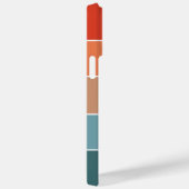 モダンカラフルEarth Colorblockパーソナライズされた名 Case-Mate iPhoneケース (裏面 / 右)