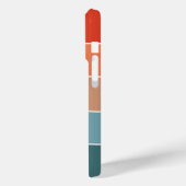 モダンカラフルEarth Colorblockパーソナライズされた名 Case-Mate iPhoneケース (裏面 / 左)